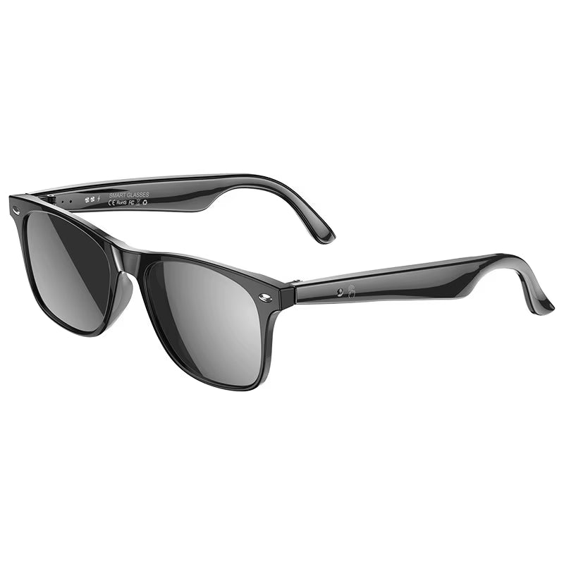 New AI Intelnt Translator Bluetooth Smart Glasses Men 163 Language Automatic Dialogue Translation Bluetooth Sunglasses Women