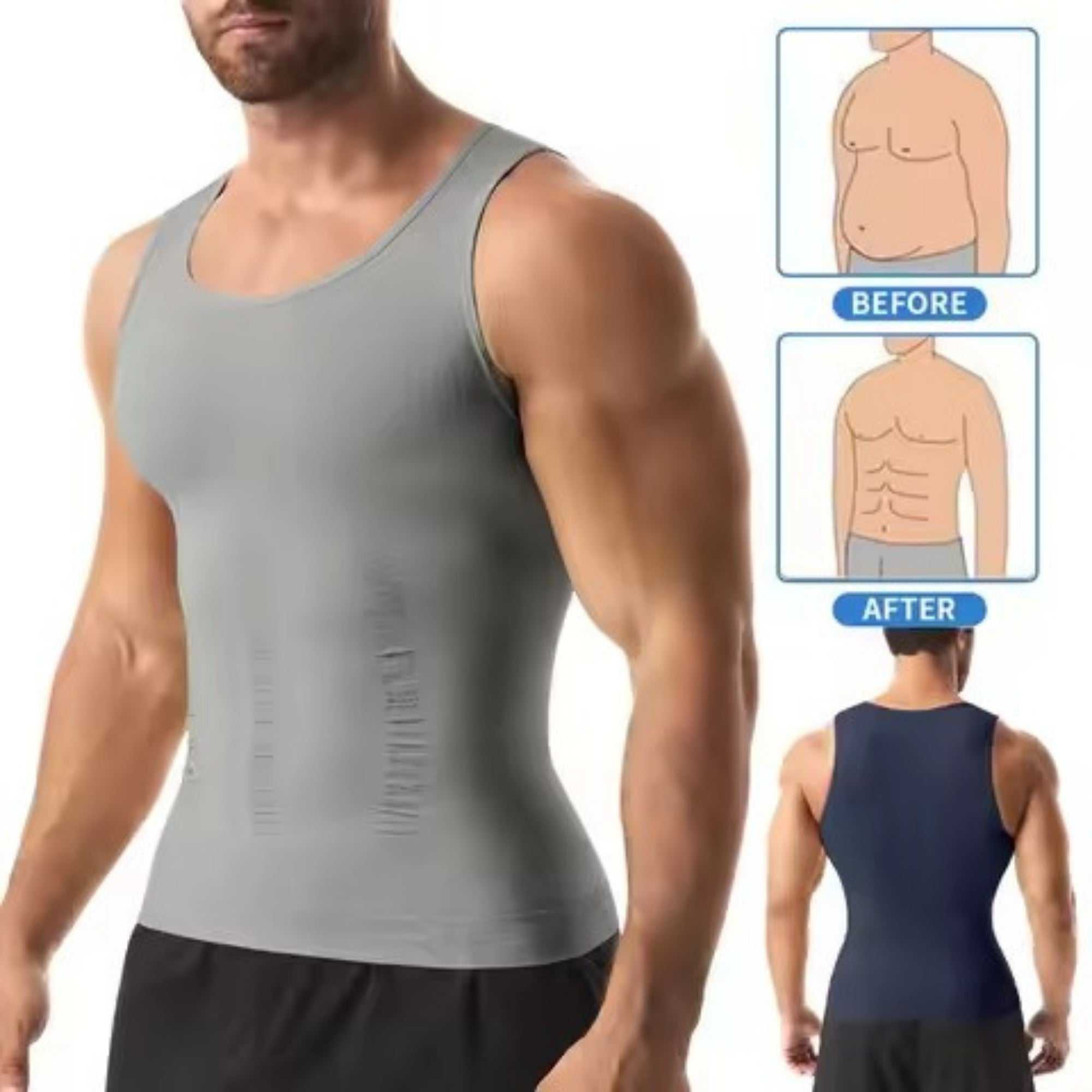 Elektraze™ - Compression Muscle Tank