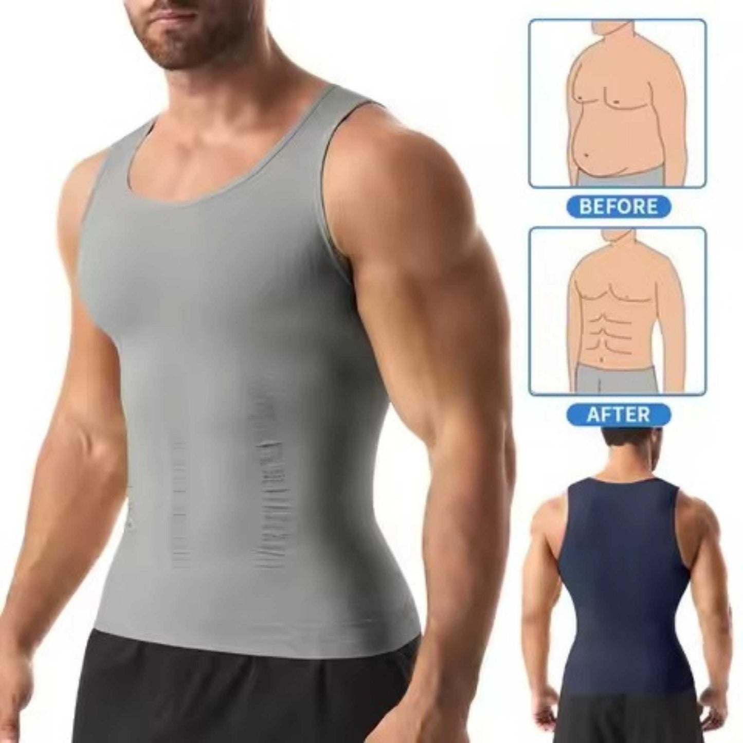 Elektraze™ - Compression Muscle Tank