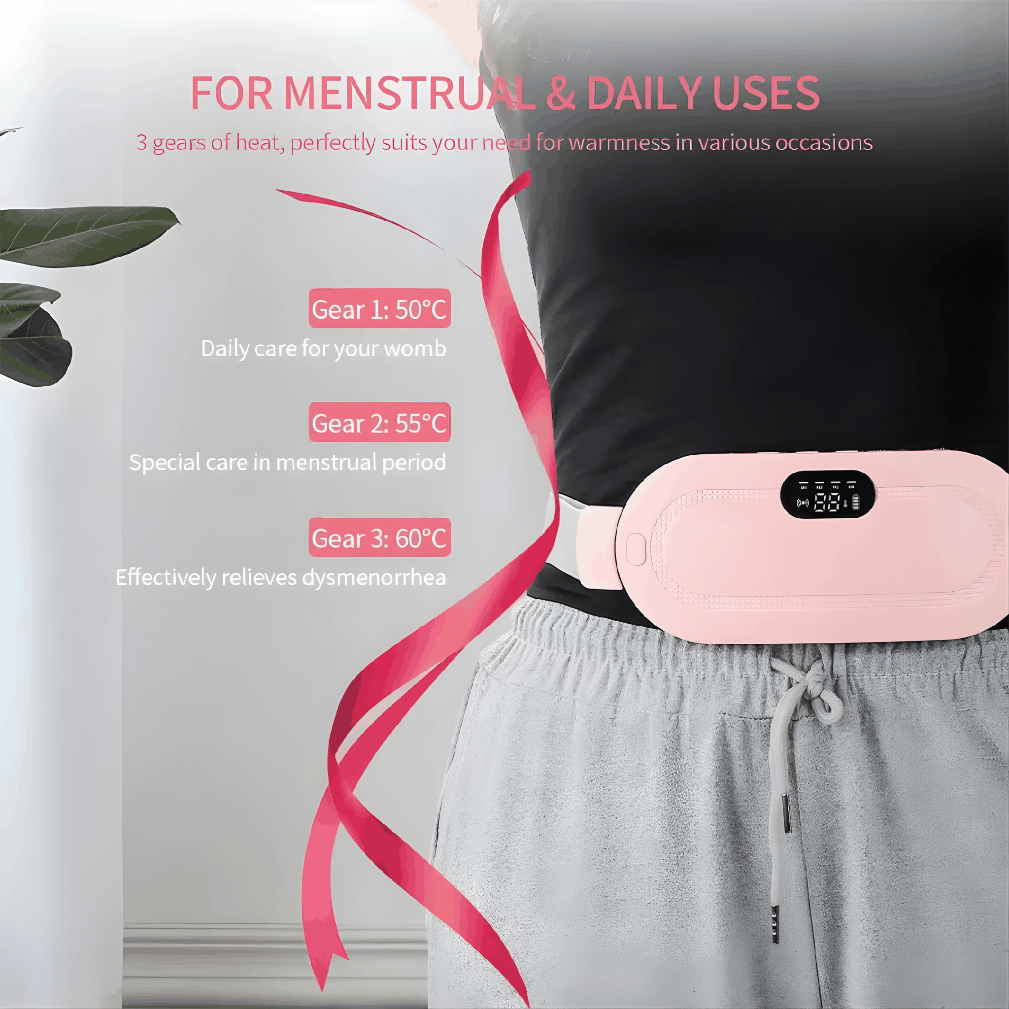 Brisiq™ - Portable Cramp Relief Belt