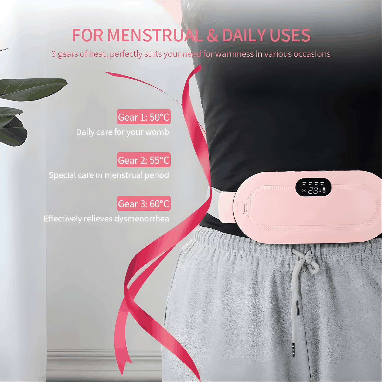 Brisiq™ - Portable Cramp Relief Belt