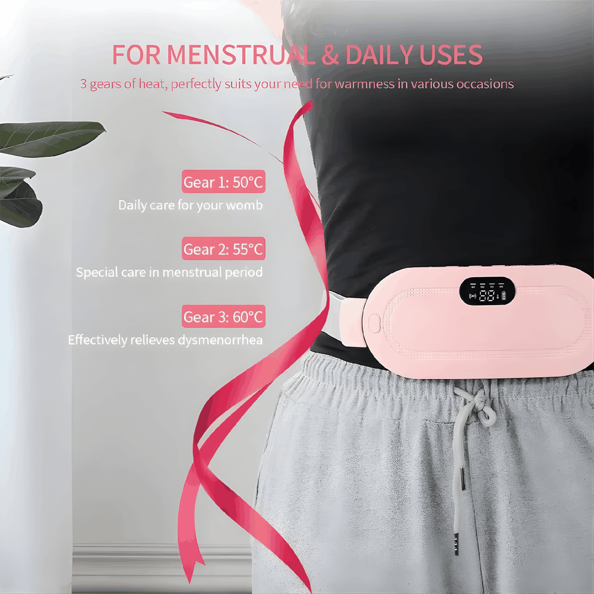 Brisiq™ - Portable Cramp Relief Belt