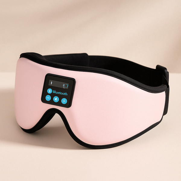 manifesting mask with headphones